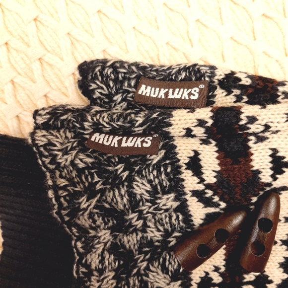 Muk Luks Boot Topper NWT - Picture 3 of 4